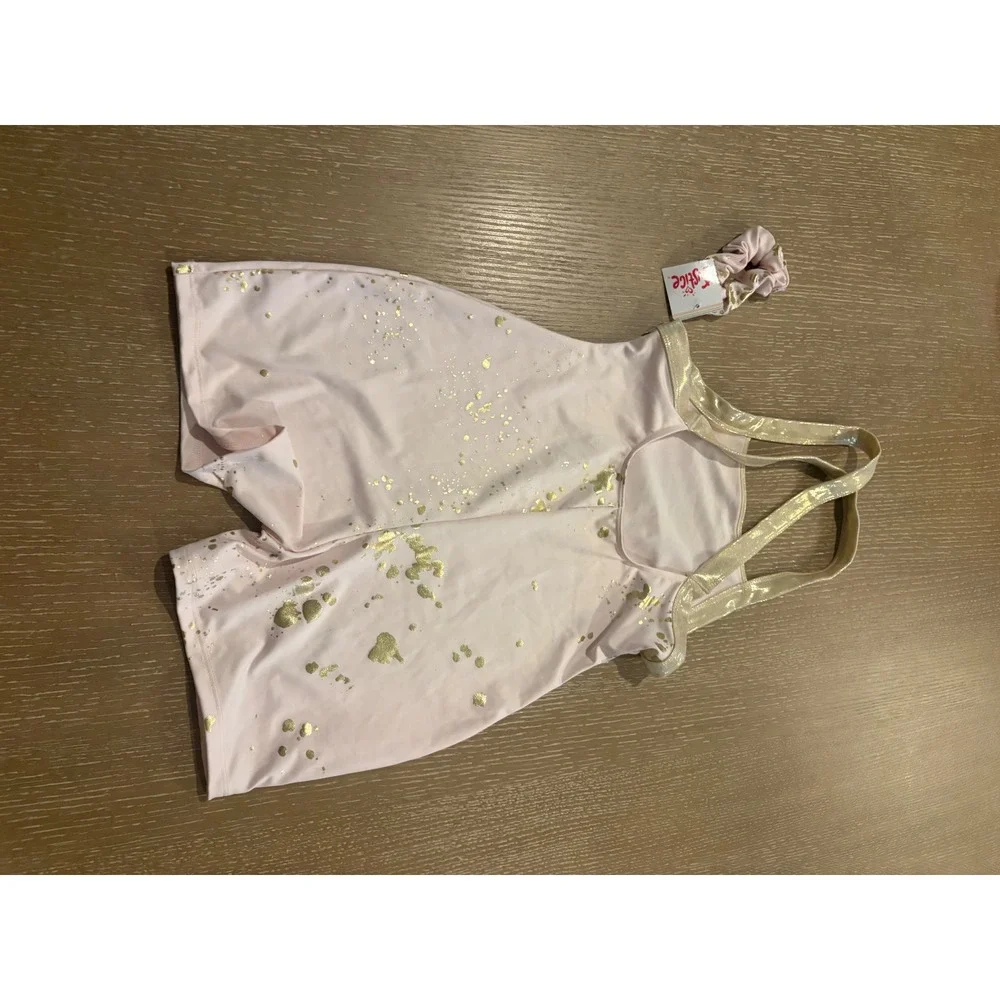 Justice Girls Activewear Lot Sports‎ Bra Shorts Biketard XL 16 18 NWT